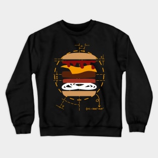 The Vitruvian Burger Crewneck Sweatshirt